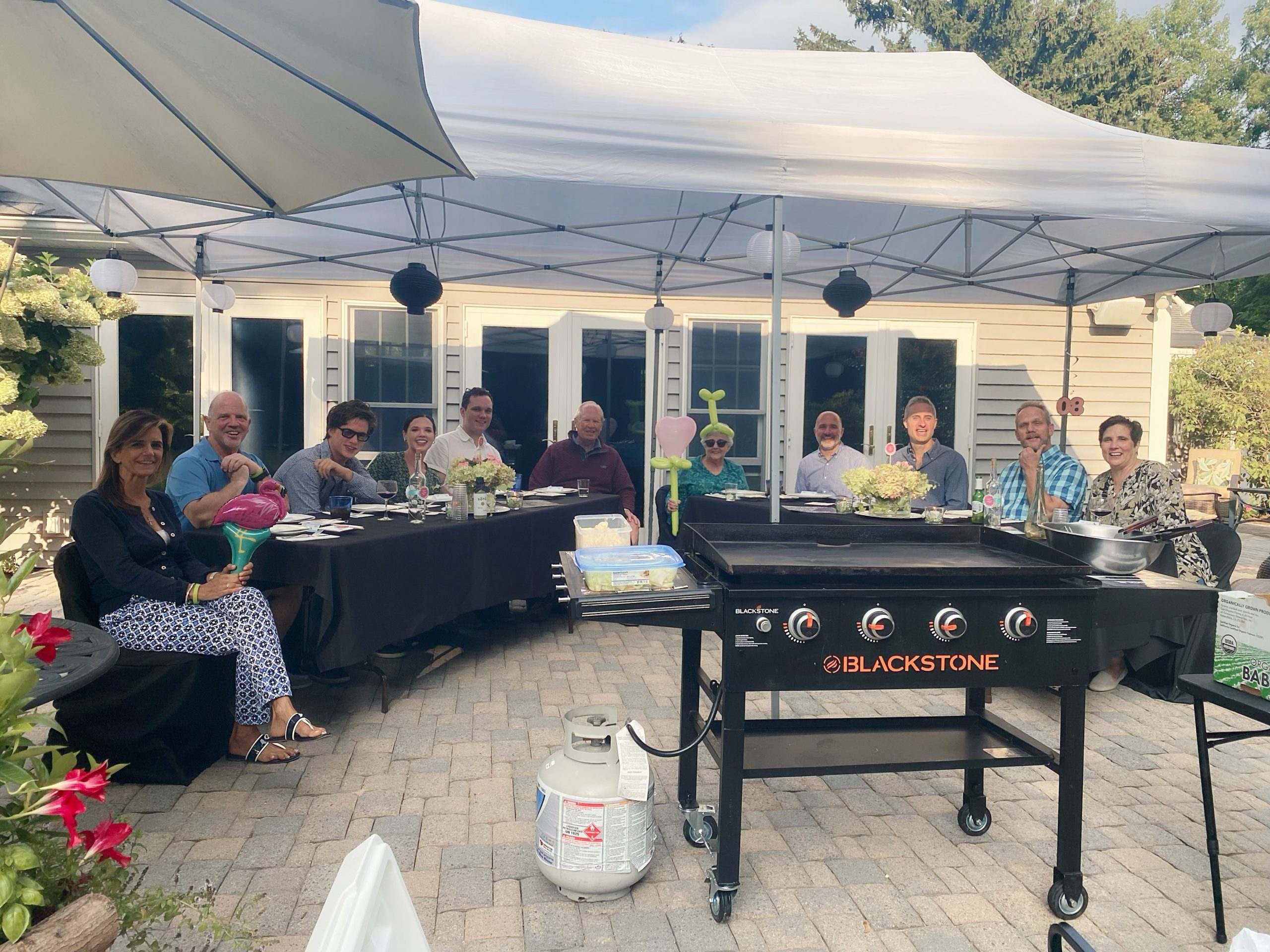 Elegant hibachi dining experience